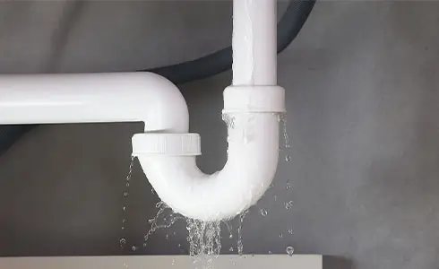 Professional burst pipe repair service